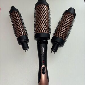 Amika Copper and Black Styling Brush Trio